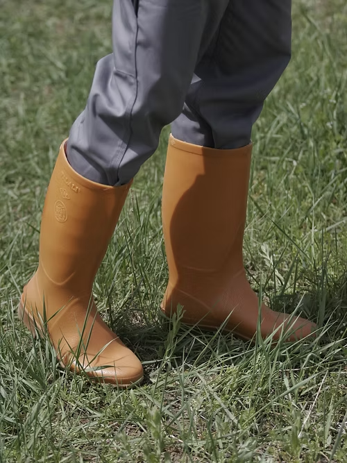 112 - PVC Crepe Long Boots - Image 2